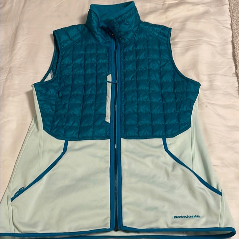 Two-Toned Teal Patagonia Vest
